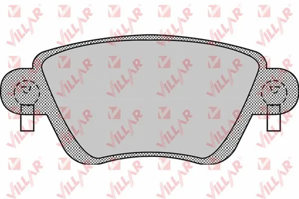 Kit de plaquettes de frein, frein à disque VILLAR 626.0897