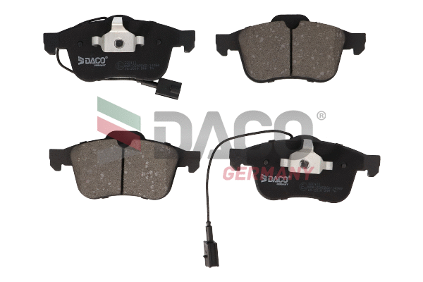 Kit de plaquettes de frein, frein à disque DACO Germany 320111