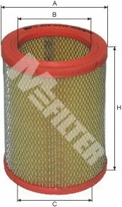 Filtre à air MFILTER A 276