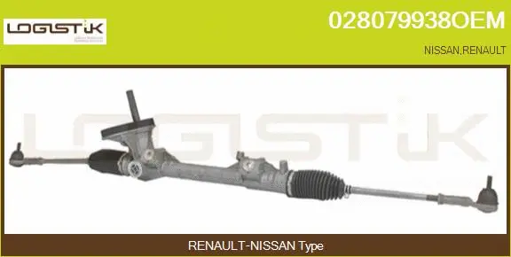 Crémaillère de direction LGK 028079938OEM