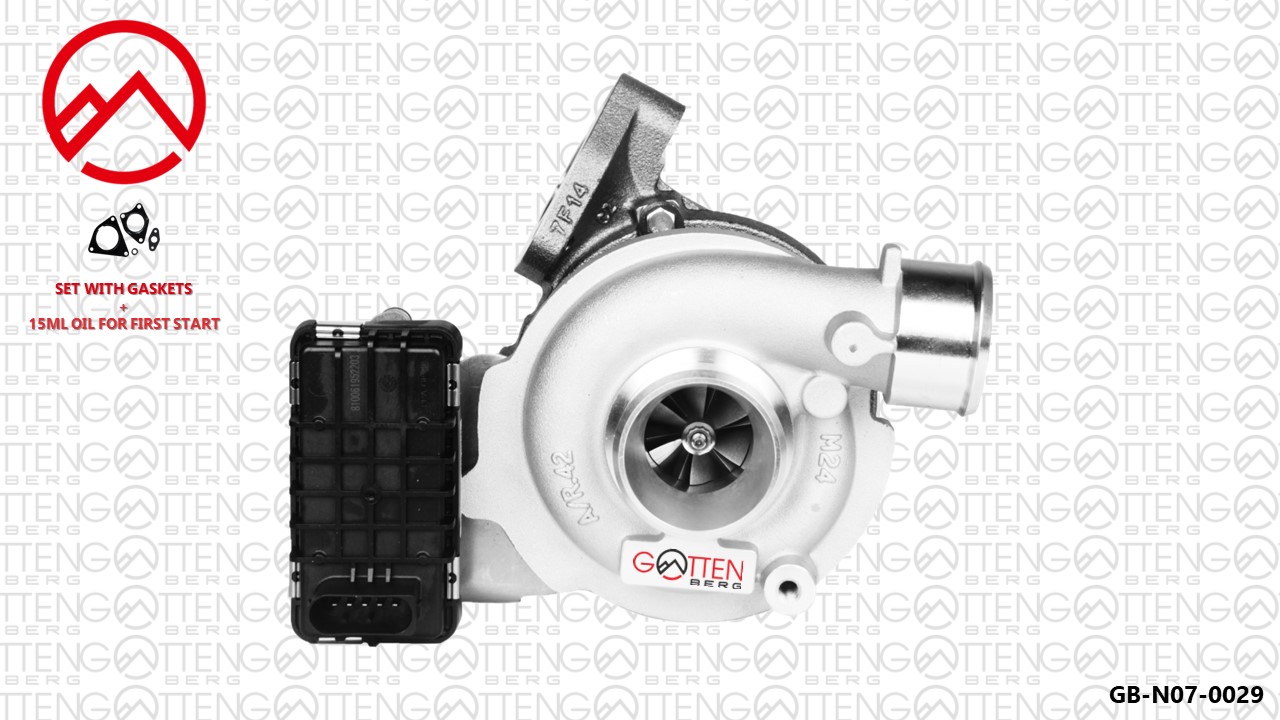 Turbocompresseur, suralimentation OES PARTS GB-N07-0029