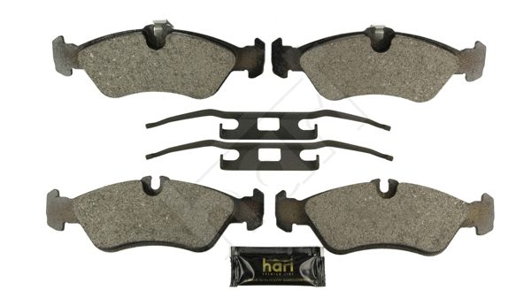 Kit de plaquettes de frein, frein à disque HART 248 942