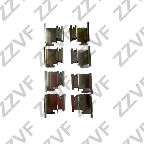 Kit d'accessoires, plaquette de frein à disque ZZVF ZVCER242