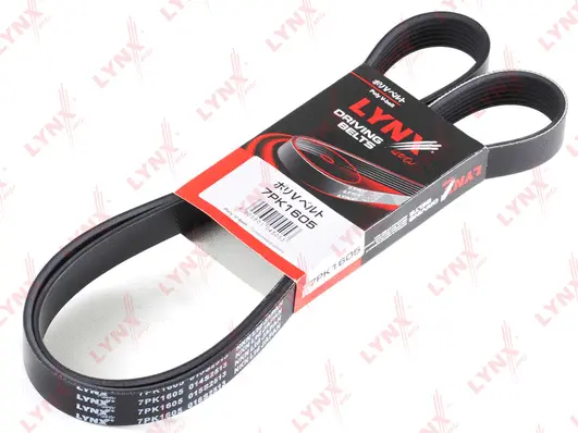 Courroie trapézoïdale à nervures LYNXAUTO 7PK1605