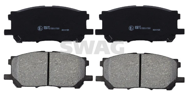 Kit de plaquettes de frein, frein à disque SWAG 33 10 5208