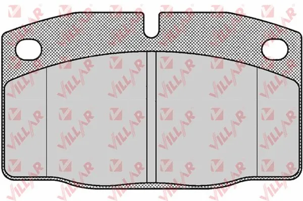 Kit de plaquettes de frein, frein à disque VILLAR 626.0190
