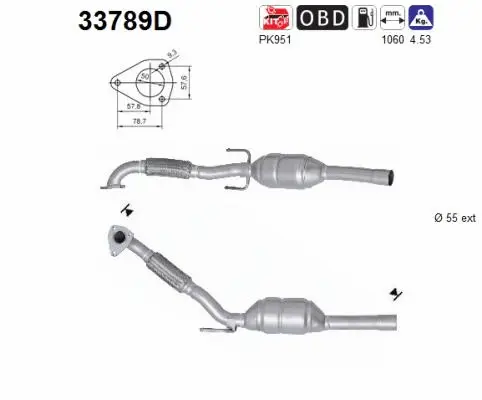 Catalyseur AS 33789D