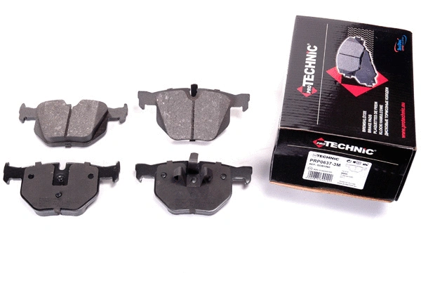 Kit de plaquettes de frein, frein à disque PROTECHNIC PRP0637-3M