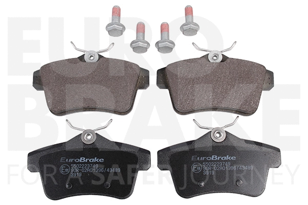 Kit de plaquettes de frein, frein à disque EUROBRAKE 5502223749