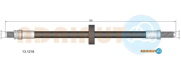 Flexible de frein ADRIAUTO 13.1218