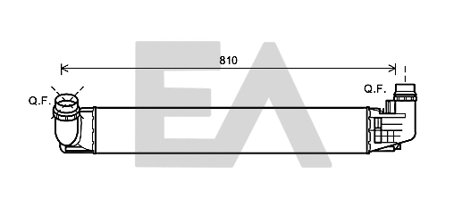 Refroidisseur d'air de suralimentation EACLIMA 36A15002