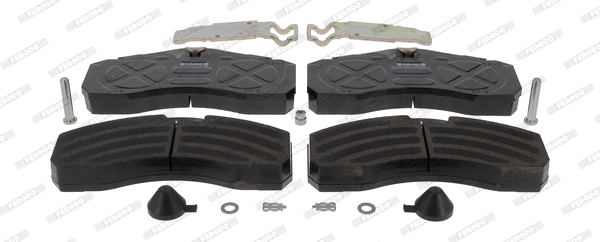 Kit de plaquettes de frein, frein à disque FERODO FCV4296PTS