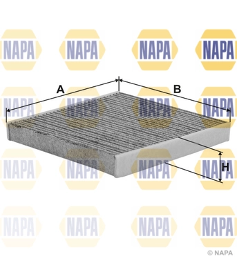 Filtre, air de l'habitacle NAPA NFC4024
