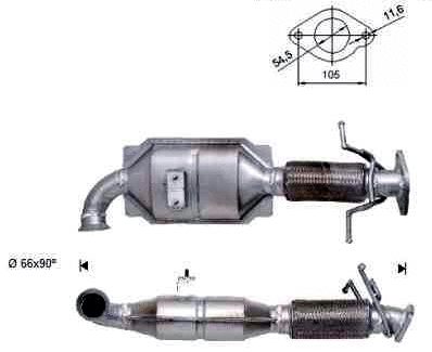 Catalyseur VEGAZ GmbH VOK-946