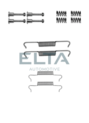 Kit d'accessoires, mâchoires de frein de stationnement ELTA AUTOMOTIVE EA8152