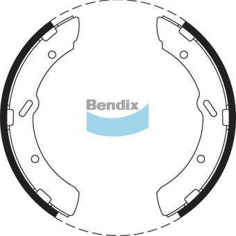 Jeu de mâchoires de frein BENDIX-SEA DS6653