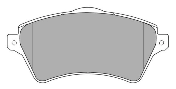Kit de plaquettes de frein, frein à disque FREMAX FBP-1215