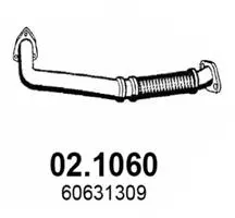 Tuyau d'échappement ASSO 02.1060