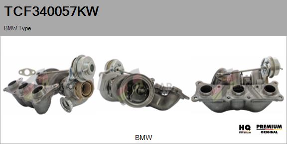 Turbocompresseur, suralimentation FLAMAR TCF340057KW