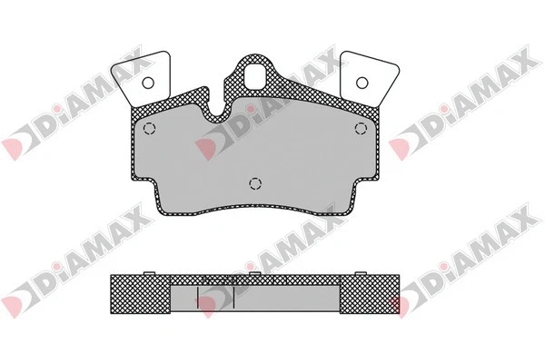 Kit de plaquettes de frein, frein à disque DIAMAX N09462