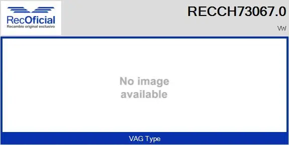 Groupe carter, turbocompresseur RECOFICIAL RECCH73067.0
