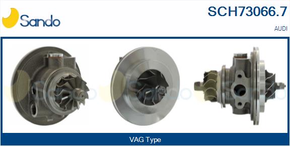 Groupe carter, turbocompresseur SANDO SCH73066.7