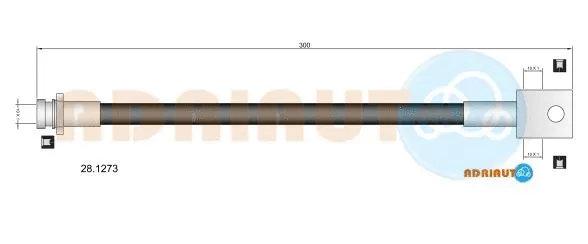 Flexible de frein ADRIAUTO 28.1273