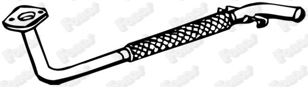 Tuyau d'échappement FONOS 31762