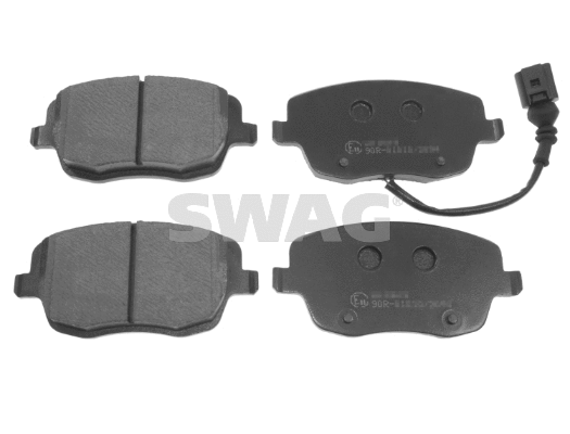 Kit de plaquettes de frein, frein à disque SWAG 30 91 6998
