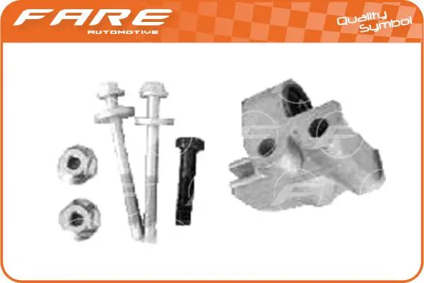 Suspension, corps de l'essieu FARE-CO 27172