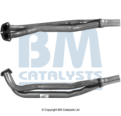 Tuyau d'échappement BM CATALYSTS BM70705