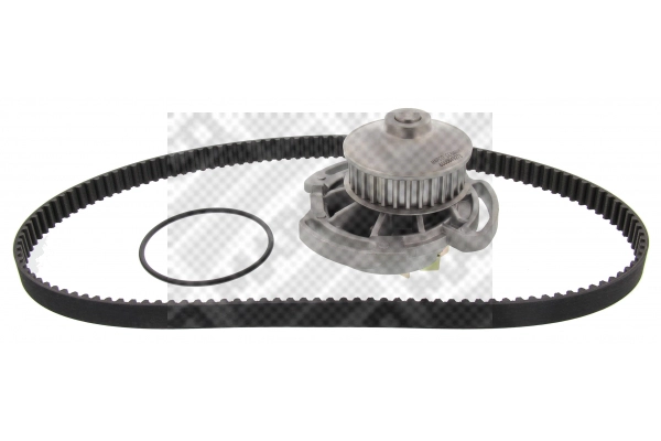 Pompe à eau + kit de courroie crantée MAPCO 41812
