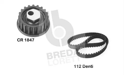Kit de courroie crantée BREDA LORETT KCD0186
