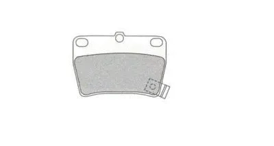 Kit de plaquettes de frein, frein à disque AISIN ASN-2156