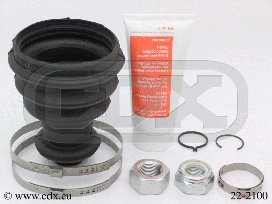 Jeu de joints-soufflets, arbre de commande CDX 22-2100