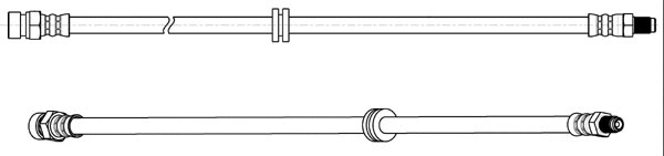 Flexible de frein CEF 510755