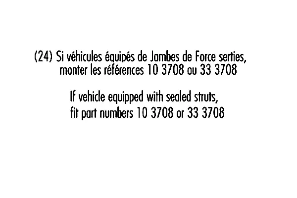 Amortisseur RECORD FRANCE 103685