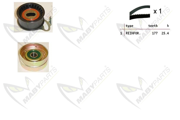 Kit de courroie crantée MABYPARTS OBK010236