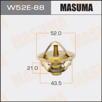 Thermostat, liquide de refroidissement MASUMA W52E-88