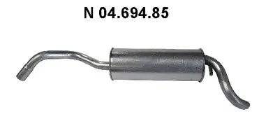 Silencieux arrière EBERSPÄCHER 04.694.85