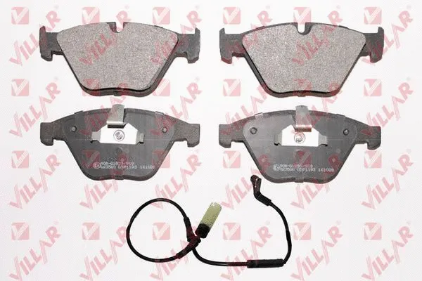 Kit de plaquettes de frein, frein à disque VILLAR 626.1193A