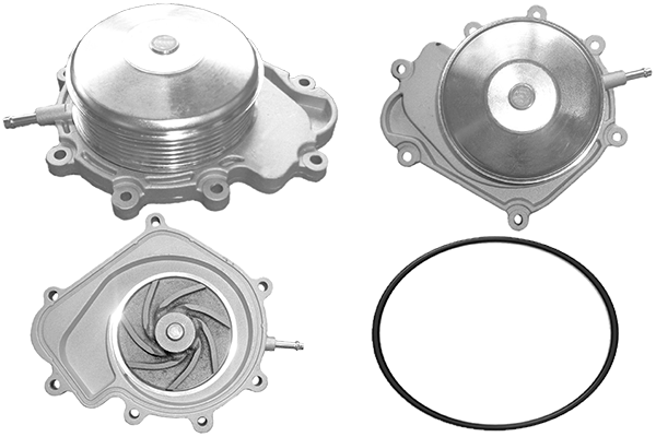 Pompe à eau, refroidissement du moteur TECDRIVE TPAE0070