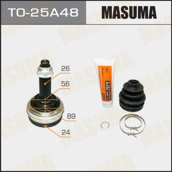 Jeu de joints, arbre de transmission MASUMA TO-25A48