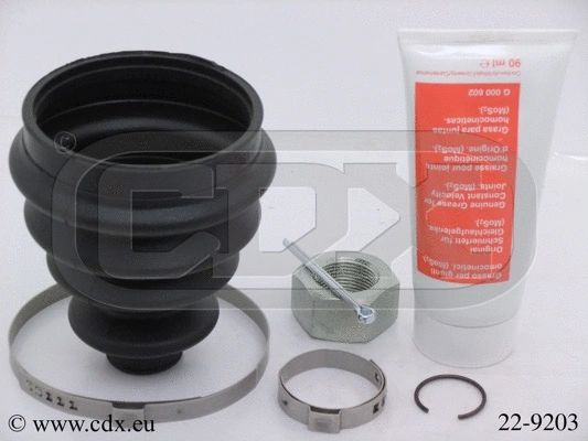 Jeu de joints-soufflets, arbre de commande CDX 22-9203