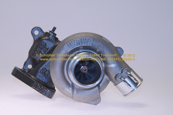 Turbocompresseur, suralimentation SCHLÜTTER TURBOLADER 172-02415