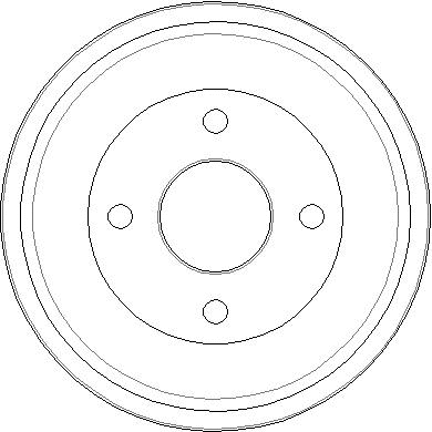 Tambour de frein National NDR135