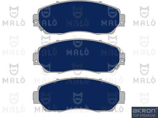 Kit de plaquettes de frein, frein à disque AKRON-MALÒ 1050931