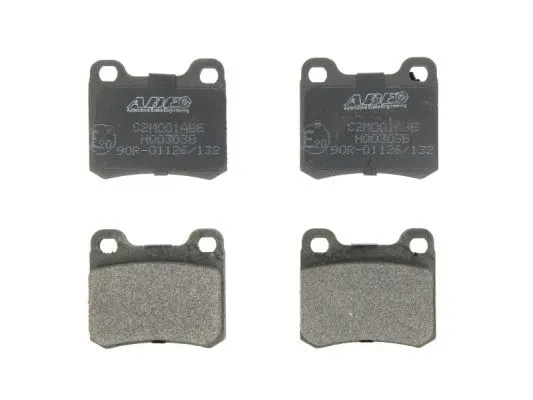 Kit de plaquettes de frein, frein à disque ABE C2M001ABE