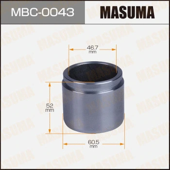 Piston, étrier de frein MASUMA MBC-0043