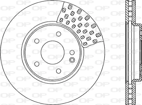 Disque de frein OPEN PARTS BDR1315.20